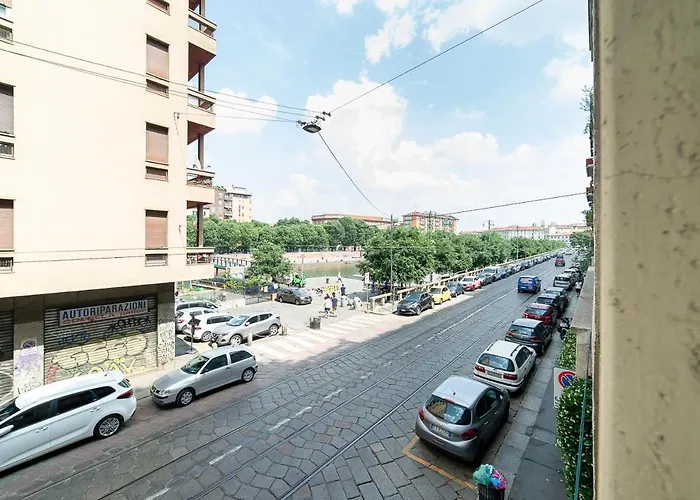 דירה Hbhall Residenze Darsena מילאנו